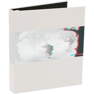 Custom Binders with Sleepy Hollow 3D Glitch Print Wrap