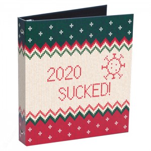 "2020 Sucked" Ugly Sweater Ring Binders