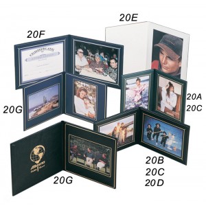 Superior Double Photo/Certificate Frames-Book Style-5-3/4 x 7-1/2"