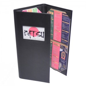 Pocket Menu Covers-Three Fold-8 1/2 × 11"