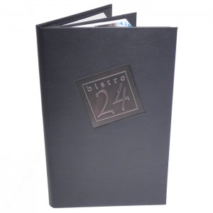 Pocket Menu Covers-Book Style 4 View-5 1/2 × 8 1/2"