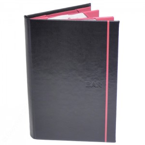 Pocket Menu Covers-Book Style 6 View-5 1/2 × 8 1/2"