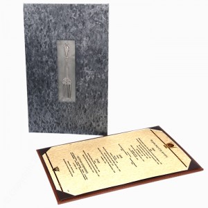 Pocket Menu Covers-Single Panel-5 1/2 × 8 1/2"