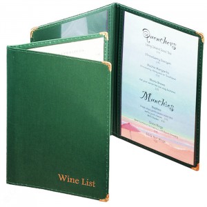 Classic Menu Covers-2 Panel-5 1/2 × 8 1/2"