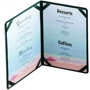 Quality Menu Covers-Cover Only-5 1/2 × 8 1/2"