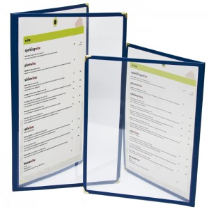 Cafe Menu Covers-Double Panel-8 1/2×11