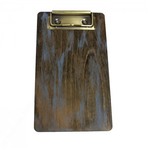 Wood Menu Boards with Clip
