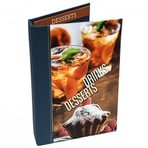 Printed or Lithowrap Menu Cover