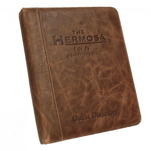 Look Book BM - The Hermosa Custom Leather Ring Binder