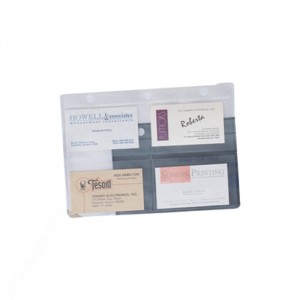 Heat Sealed Business Card Page - Large