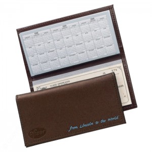 Brown Chek-Keeper II Checkbook Covers