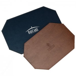 Leather Placemats Rectangle or Octagon
