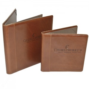 Look Book N - Custom Leather Menus Chimmichurri's