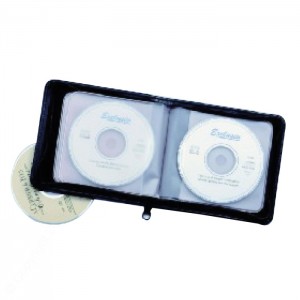 Vinyl Zippered CD Holder