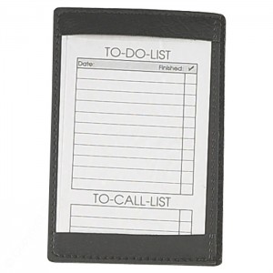 Bonded Memo Jotter (holds 3x5 cards)