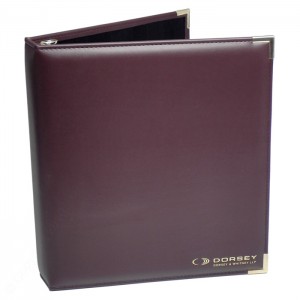 Vinyl "Greenwich, SR." 1/2" Deluxe Binder