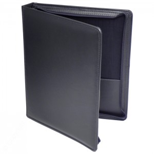 Vinyl 1 1/2" Deluxe Zippered Ring Binder, SR.