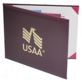 Deluxe Saver Certificate Covers - White 15 pt. Board Liner 8-1/2 x 11"