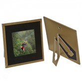 Polaroid Photo Holders-Frame Gold Border -Carolina