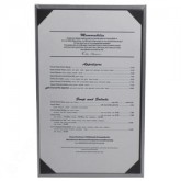 Pocket Menu Covers-Single Panel-8 1/2 × 14"