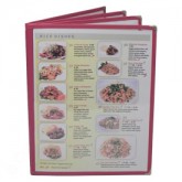 Cafe Menu Covers-Book Style Four Panel-8 1/2×11