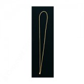 Stretch Cord with Metal Ball End: Metalic Gold or Silver