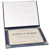 Deluxe Certificate Covers - Flat Cover – 8 × 10"
