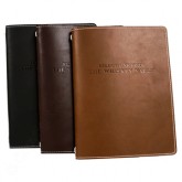 Look Book BH Exhibit - Custom Leather Menu Covers