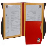 Frame Insert Carafe Edge Menu Cover