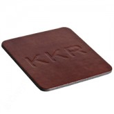 Leather Coaster: Radius or Square