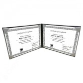 TG872 8-1/2 x 11" Double Panel Certificate Cover