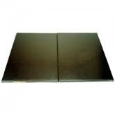 Vinyl Leather Gatefold Desk Blotter 15-1/2” x 15”