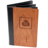 Wood Menu Covers with Multi Panel Pocket 10HS