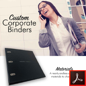 180 Custom Corporate Binders Thumbnail