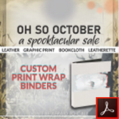 188 Print Wrap Binders or Wine Menu Binders Thumbnail