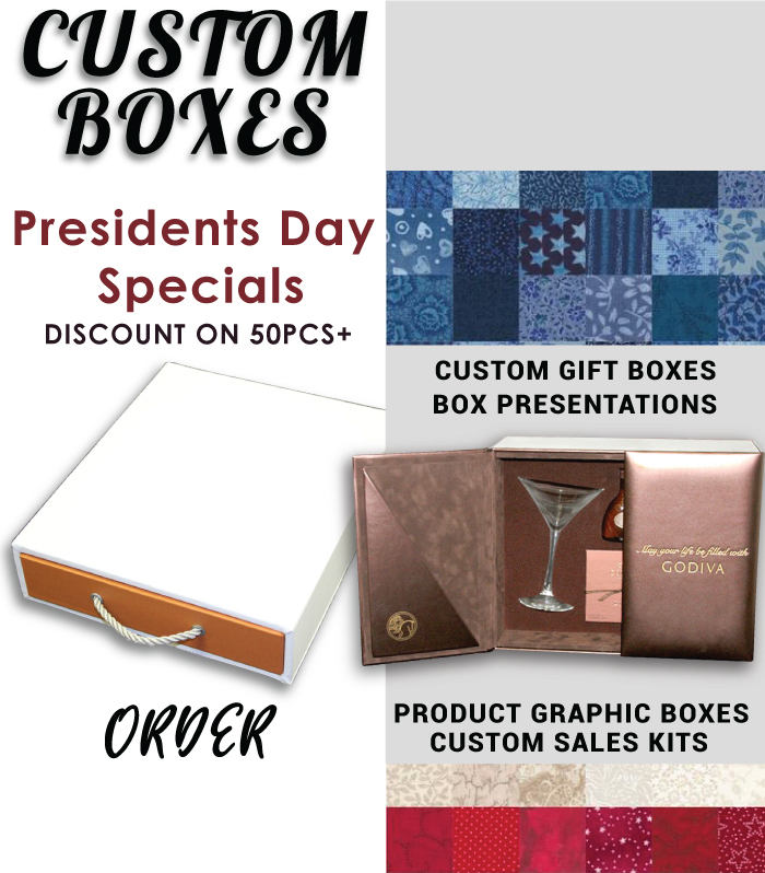 50PCS Custom Boxes Product Presentations Quote